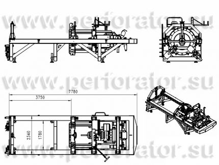 Буровая установка тяжёлого класса Perforator РВА-320